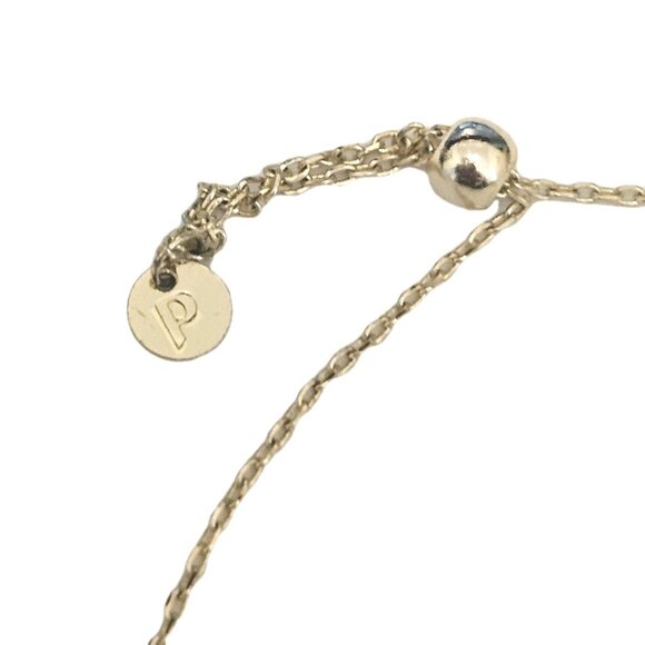 Pura Vida Gold Tone Faux Pearl Beaded Slide Adjustable Bracelet - Picture 2 of 2